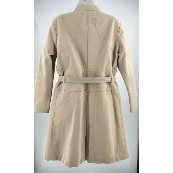 New See By Chloe Ladies Khaki Military Jacket Size 10 - Picture 3 of 12